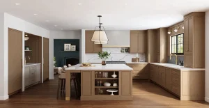 White Oak Kitchen Cabinets