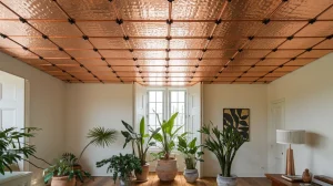 Copper Ceiling Tiles